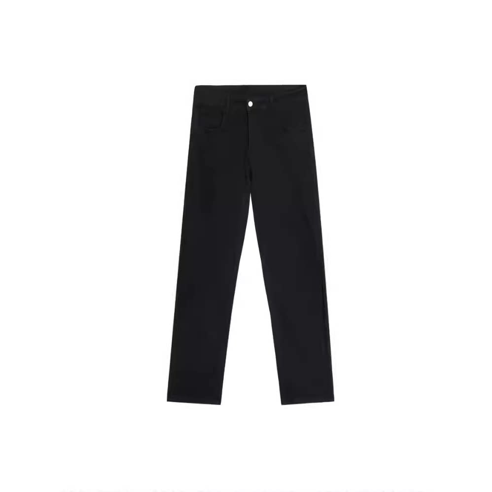 Men's High Street Washed Flared Jeans Style Slim Fit Straight Leg Flared Pants Versatile Spring Autumn_mkmklike.com