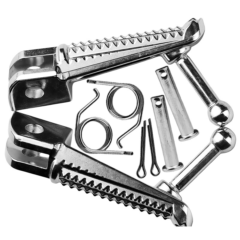 Motorcycle Accessories Suitable for Yamaha Yzf1000 R1R6 R25 R3 Mt07/09Fz1 Front Footrests Left and Right