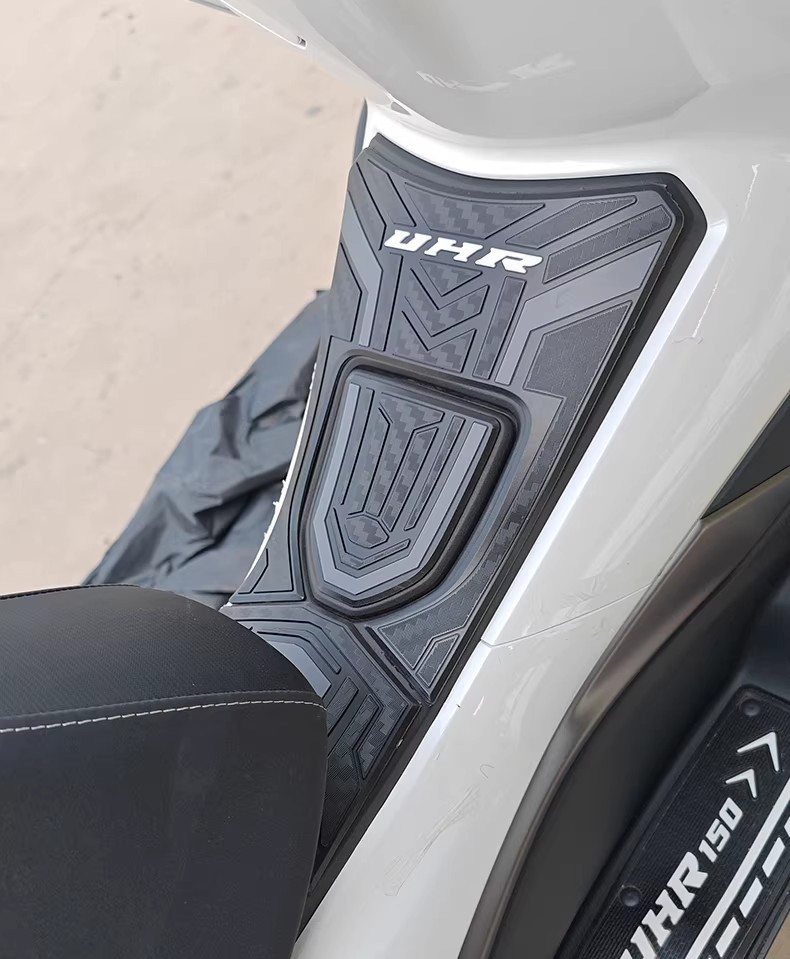 New Haojue Uhr150 Fuel Tank Sticker, Fuel Tank Cap Sticker, Protective Sticker, Anti-Scratch Decorative Accessories, Modified Body Armor