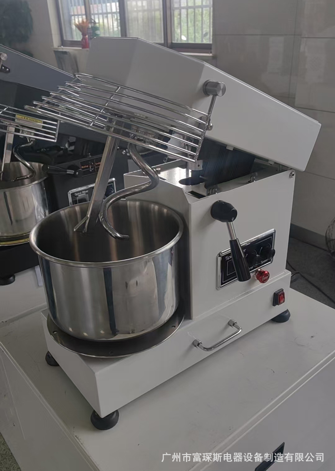 富琛斯自动升降抬头款5L7L10L和面机小型可拆卸面桶可调速和面机