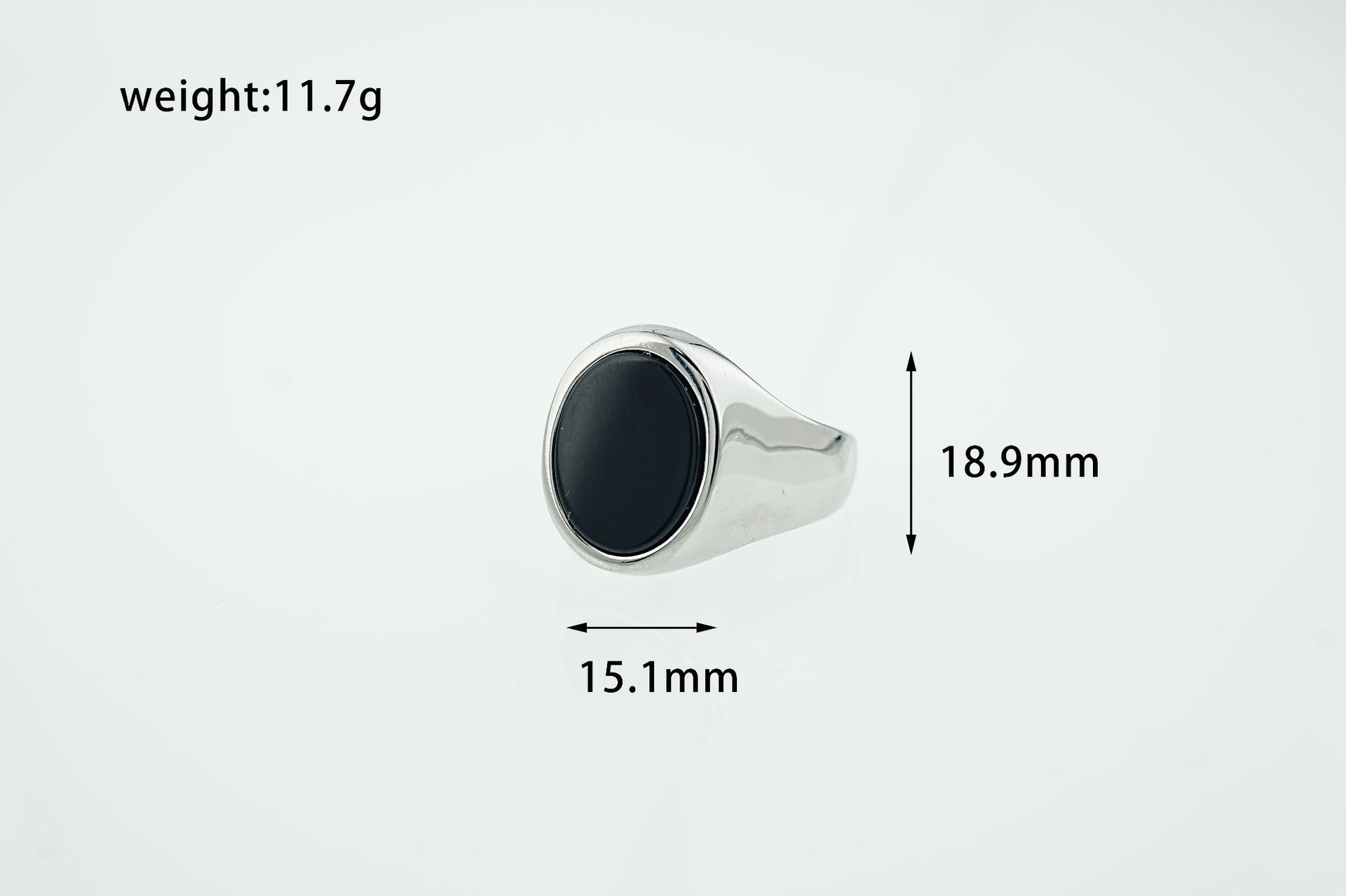 Geometric Pattern Unisex Gender Retro Geometric Titanium Steel Unisex Rings
