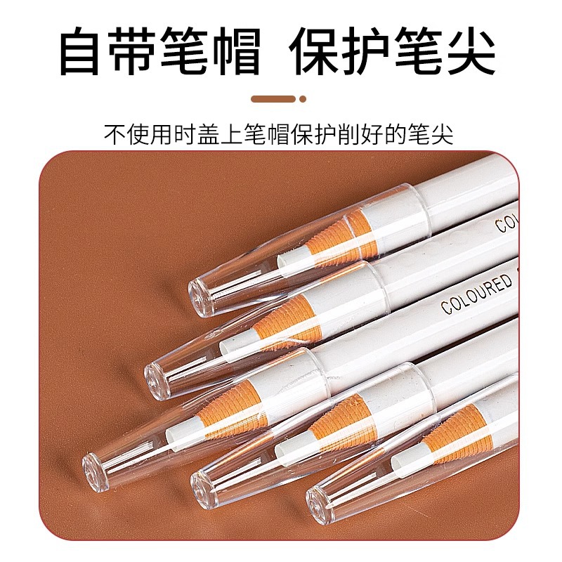 Diseño de cejas impermeables, diseño blanco, cejas anti-arredado, bordador especial 1818 cejas de cable de tracción, no decoloración