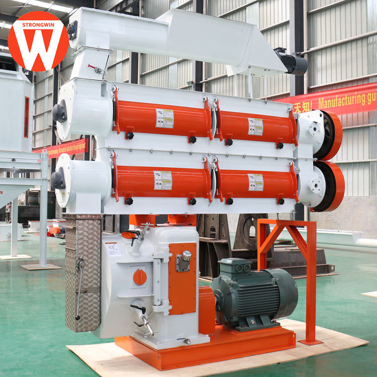 猪饲料牛羊颗粒料鸡鸭浓缩饲料加工成套设备厂家包设计安装调试