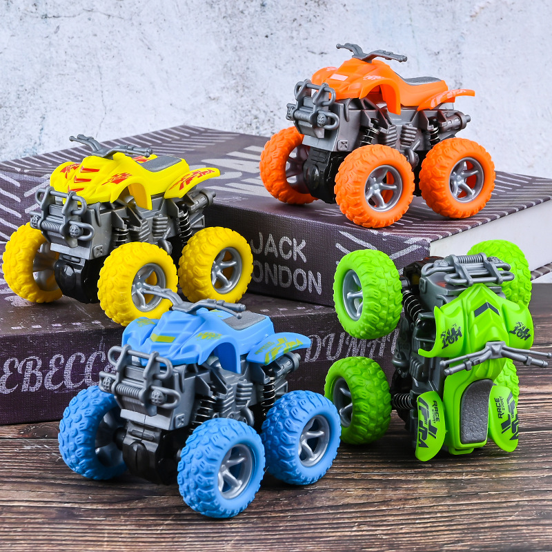 Children's Educational Toy Engineering Vehicle Model Boy Inertia Four-Wheel Drive off-Road Vehicle Stall Toy Wholesale