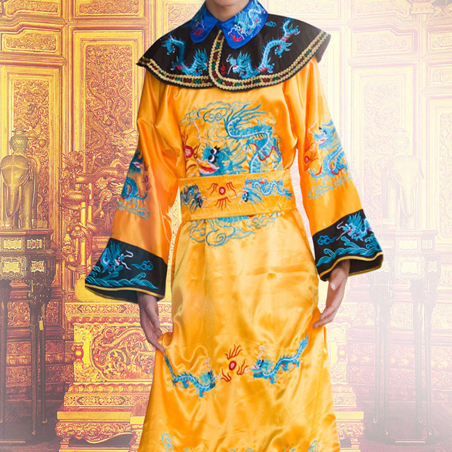 清朝服飾宮廷官服大臣皇帝皇阿瑪太監公公王爺服大清侍衛官兵