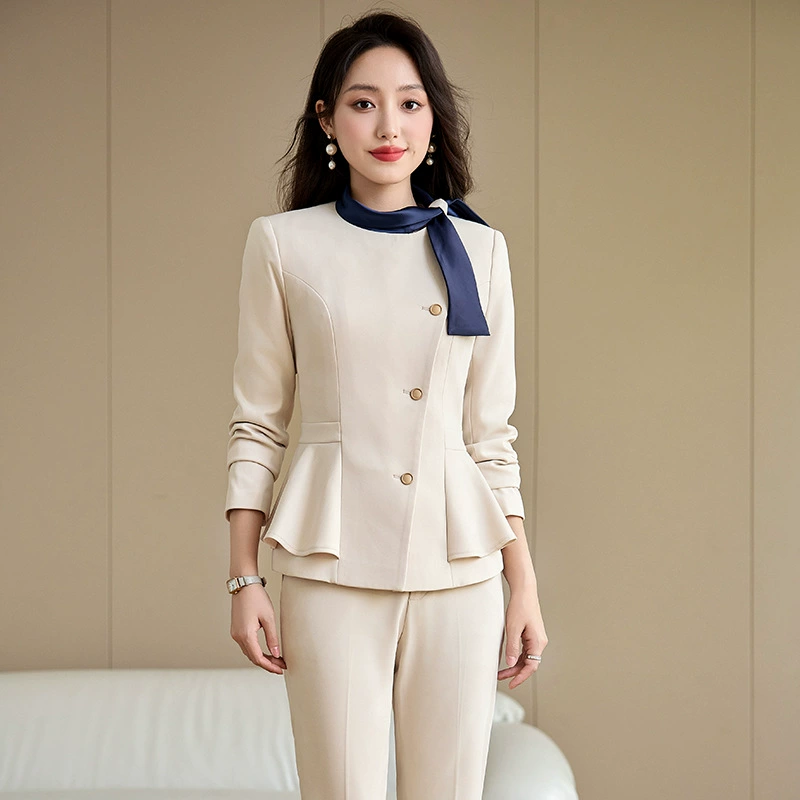 Бизнес-куртка AliExpress Женский профессиональный костюм Косметолог Профессиональная одежда Продажа рабочей одежды