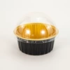 Black gold + round high cover