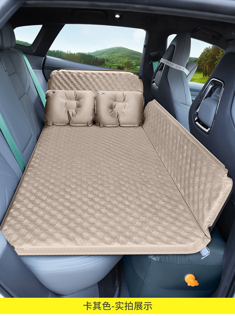 Car Inflatable Bed, Mattress for Sleeping in Car, Rear Seat Travel Bed, Backseat Sleeping Pad, Air Mattress