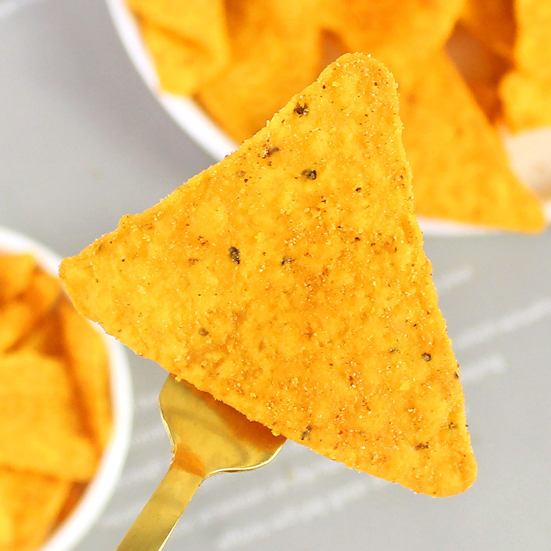 Indonesian Imported Snacks MAXICORN Cheese Barbecue Original Corn Chips Triangle Potato Chips