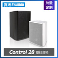 厂家批发专业音响设备CONTROL28 25 会议壁挂音箱服装店家用音响