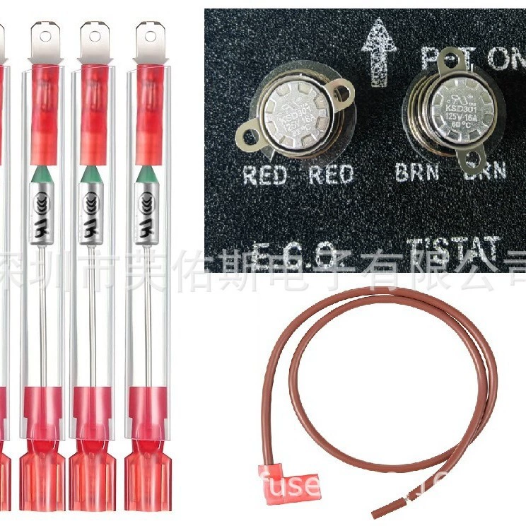 98 ℃ электронный водонагреватель предохранитель защиты от перегрева RV водонагреватель аксессуары предохранитель температуры Контроль температуры открытый