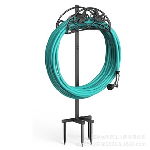 Freestanding Garden Hose Bracket Removable Water Pipe Rack Outdoor Lawn Garden Water Pipe Storage Rack