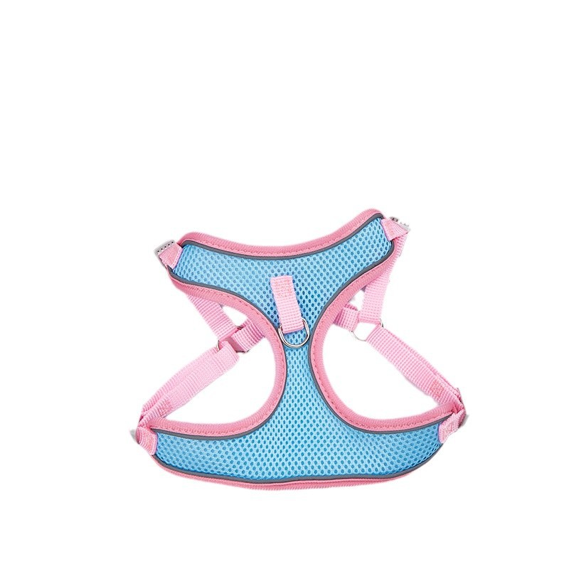 Nuevo cinturón de pecho de mascotas chaleco cinturón de perros respirado perros de verano cuerda de tracción para perros artículos de mascotas