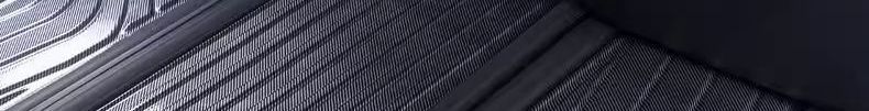 Toyota Sienna interior SI floor mats with fiber texture, 21-piece set, NATPE Via floor mats, EN carbon fiber, all-black model