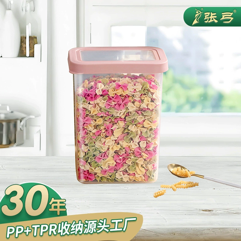 Кухонная плита Высокотемпературная прозрачная банка для хранения PP Коробка для хранения конфеты цвет европейский и американский стиль Микроволновая печь Посудомоечная машина доступна