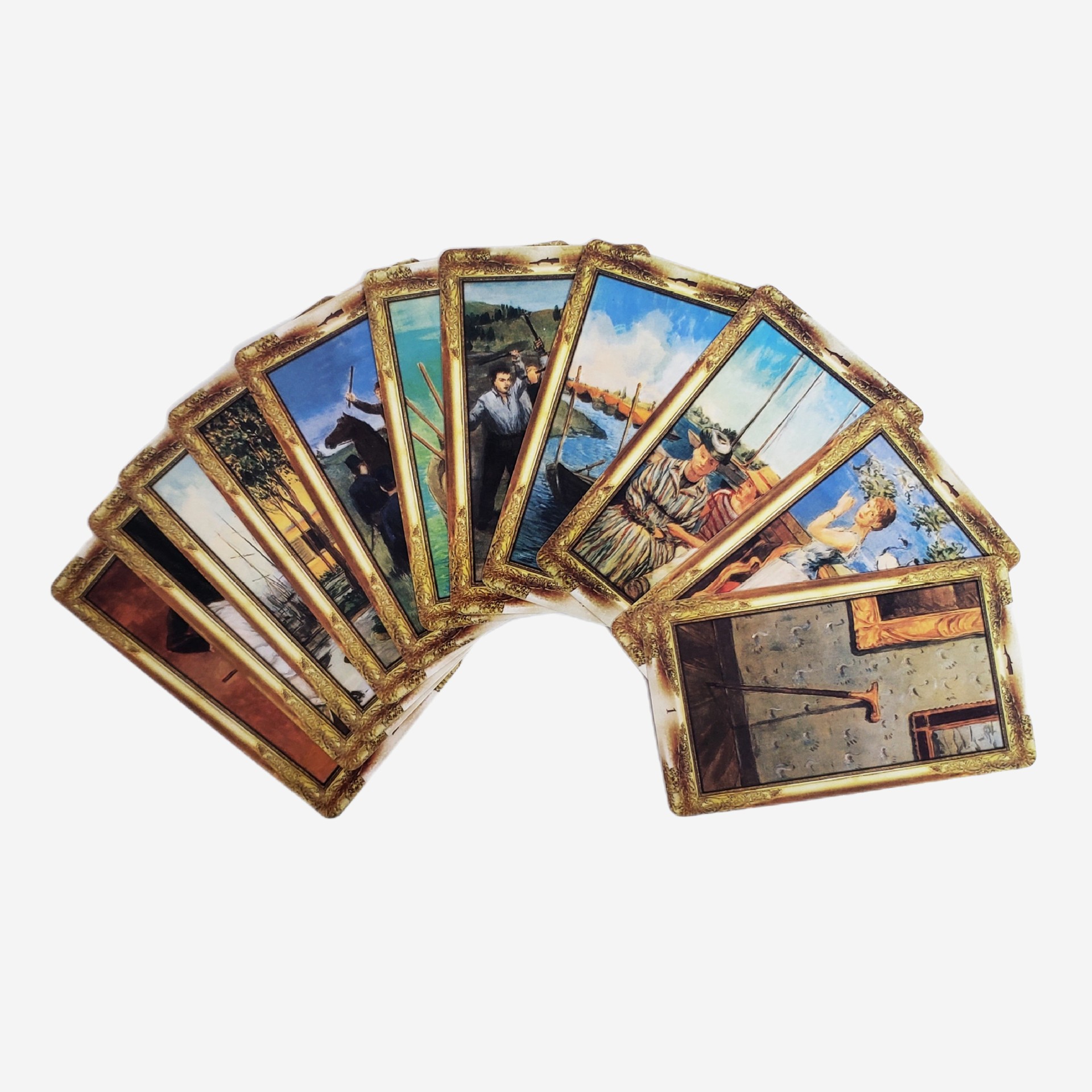 Impressionist Tarot Card Game For Parties And Tabletop Strategy_voghion.com