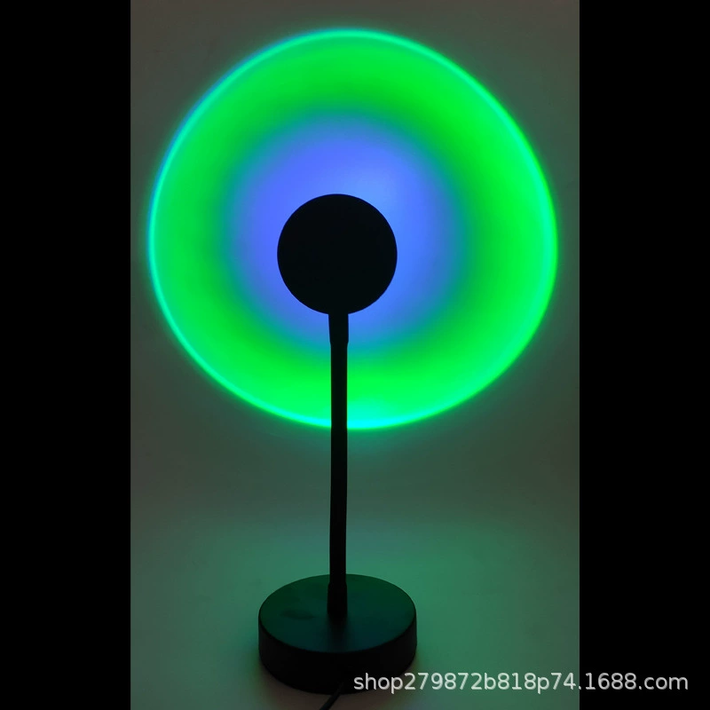 APP закатный свет зубной контроль RGB64 цвет день без заката лампа музыка пульт RGB16 цвет таблица закатная лампа