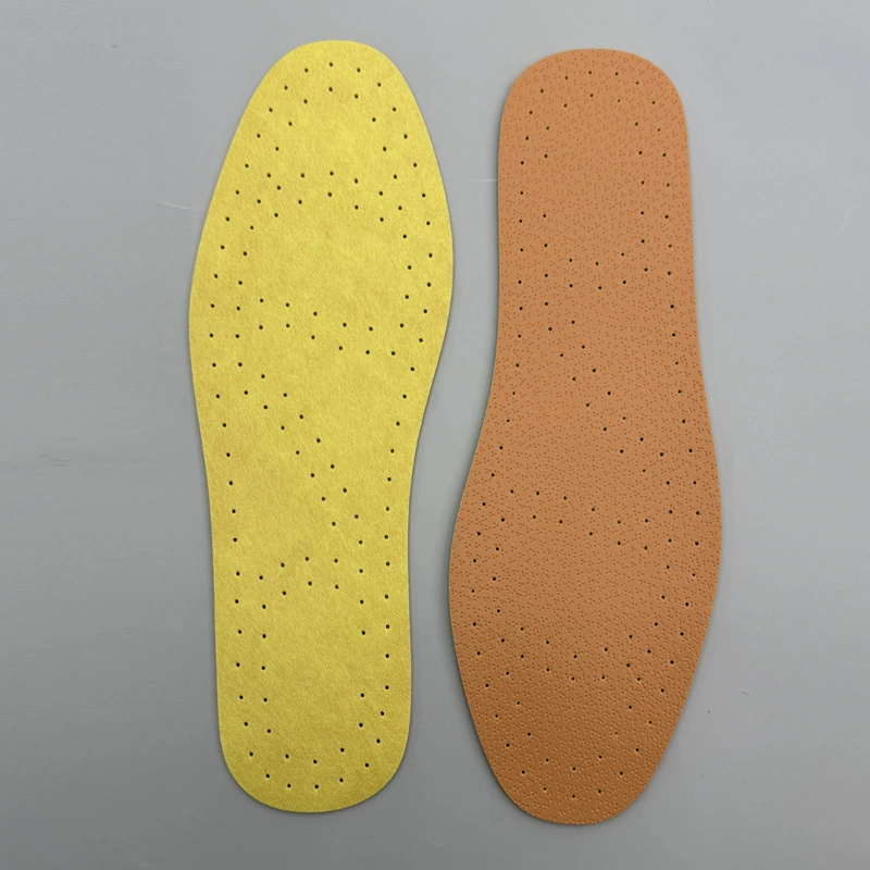 Кожаные стельки летом ультратонкие и дышащие всасывающие пот для мужчин и женщин мягкие подошвы для комфорта и не душные ноги