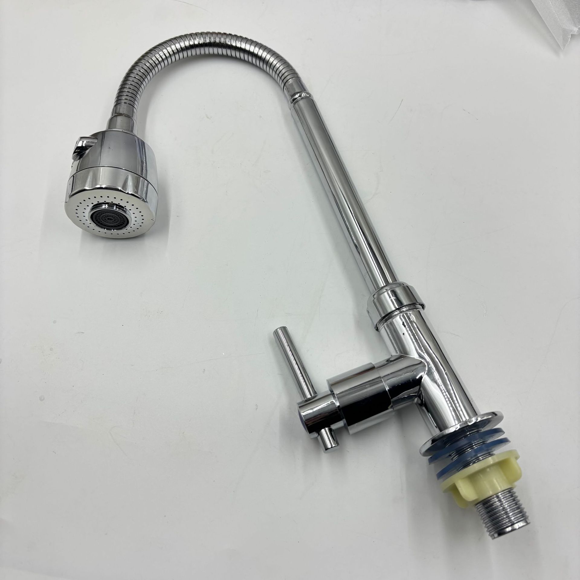 Factory Direct Sales Export Kitchen Balcony Sink Vertical Elbow Universal Single Cold Water Faucet Large Elbow Faucet