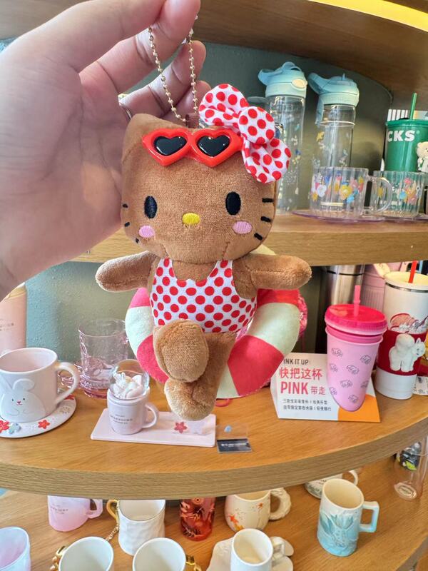 漫画アニメネット有名人同風KT猫大集合シリーズキーホルダー、女の子用バックパック飾り卸売|undefined