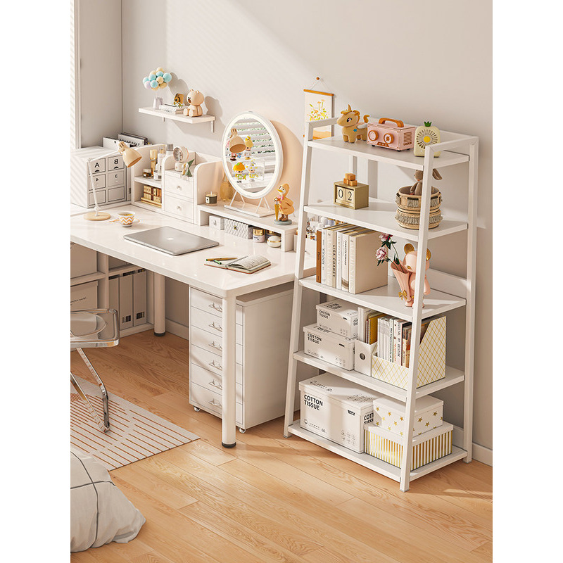 Bookshelf Floor Standing Storage Shelf for Bedroom to Place Books, Storage Tier for Living Room Decorative Display Shelf, Home Use Floor Display Stand