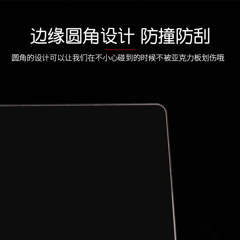 Tablero de exhibición de acrílico de uñas tablero de exhibición de uñas transparente alto Internet celebridad salón de uñas Tarjeta de exhibición de estilo de trabajo de uñas