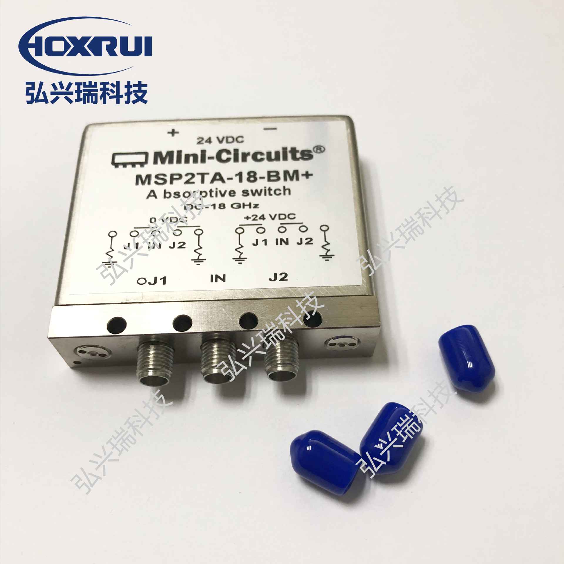 MSP2TA-18-BM+ Mini-Circuits 射频微波开关 带耳朵 不带耳朵