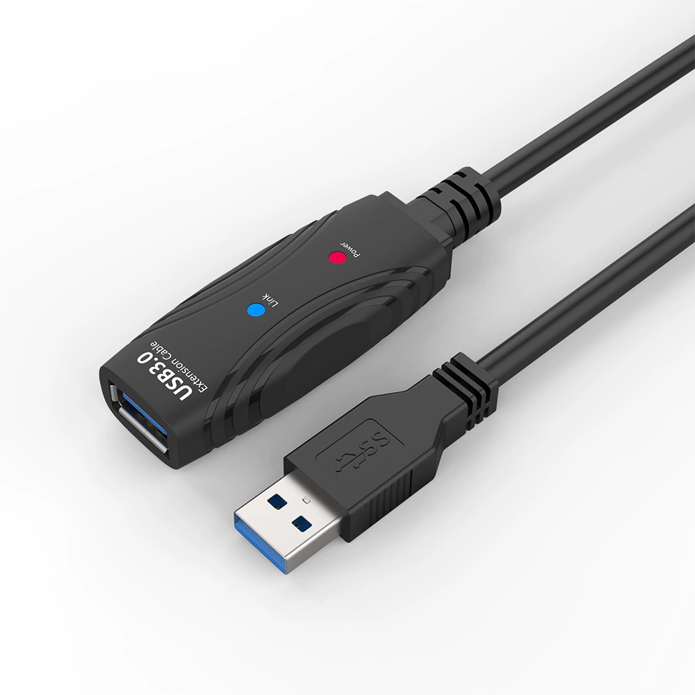 Удлинительный кабель USB3.0 с усилителем сигнала приемного устройства для расширенной линии, общий подключение к принтеру мониторингу
