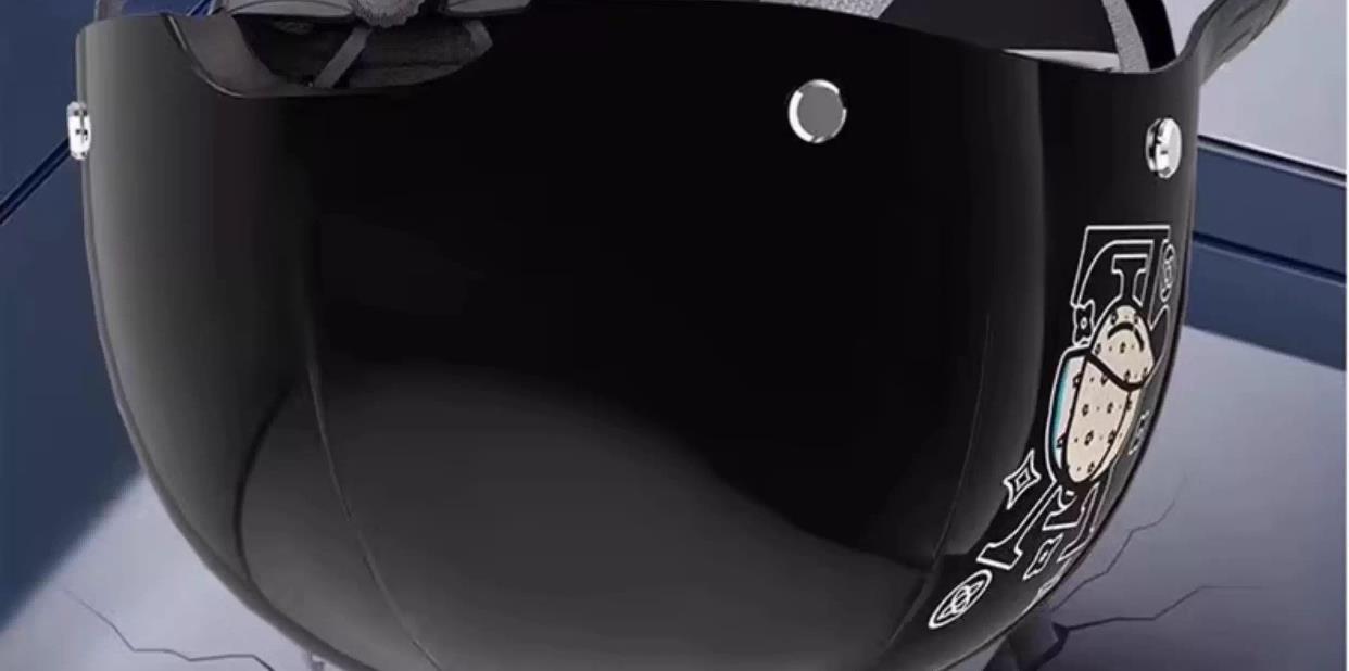 3C Certified Summer Breathable Sun Protection Unisex Flip-Up Safety Helmet for Electric Scooters and Motorcycles