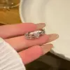 Double -layer butterfly ring