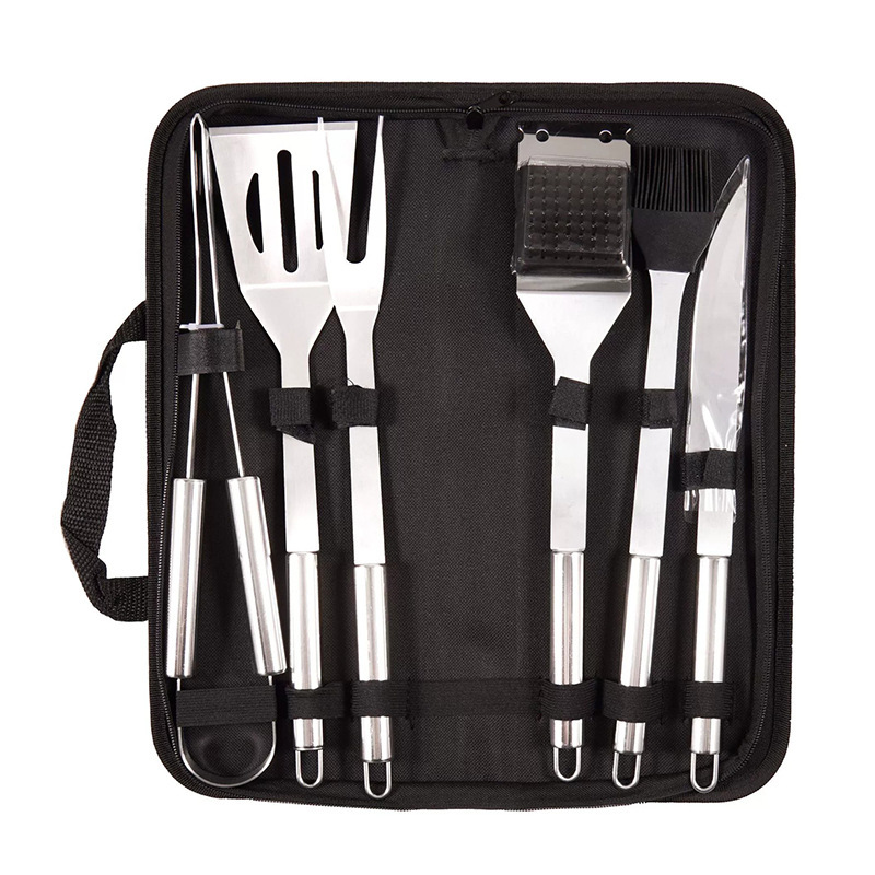 Amazon BBQ acero inoxidable Oxford fabricantes set de parrilla al aire libre en stock set de herramientas de parrilla