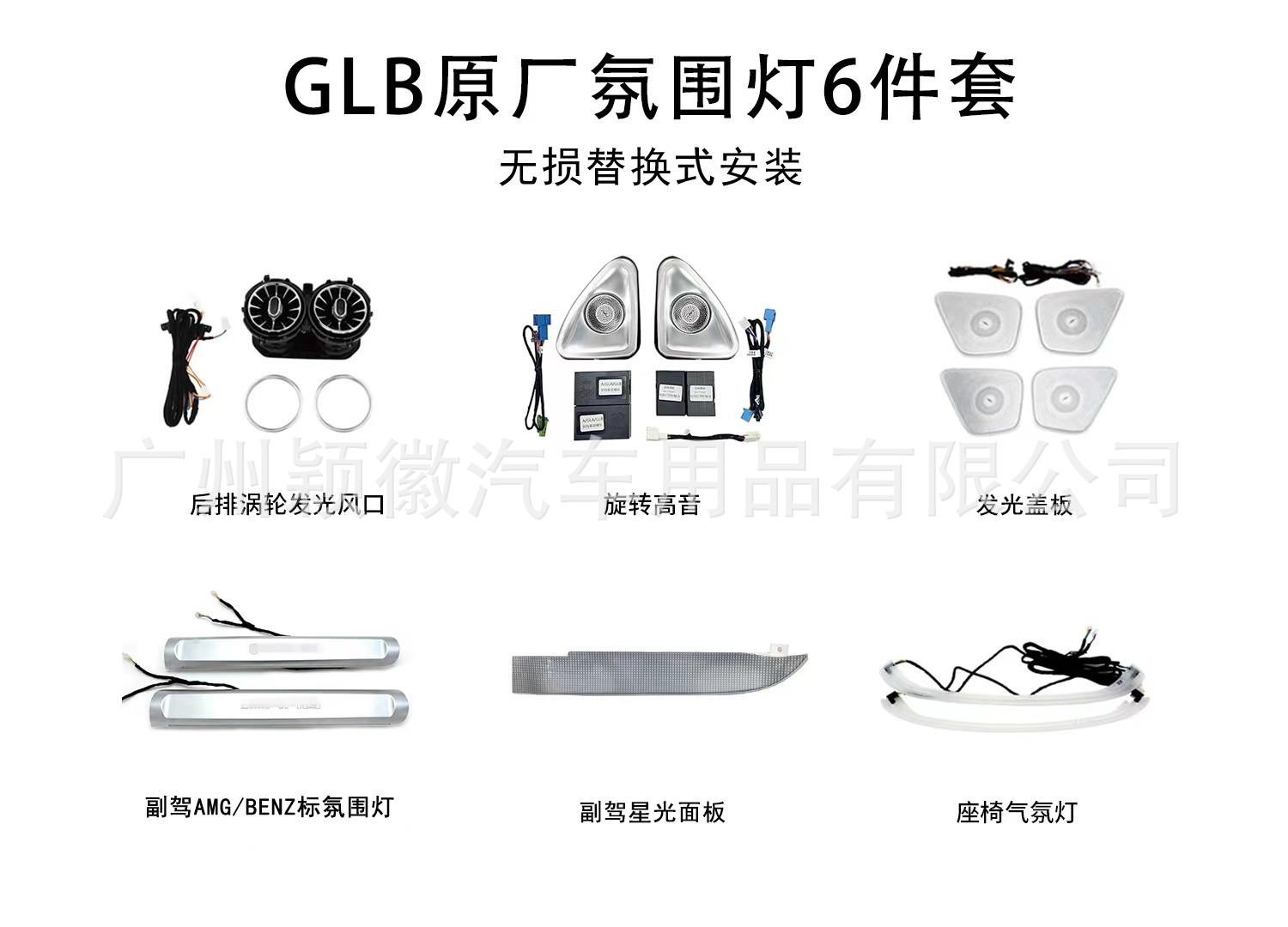 GLB原车6件套