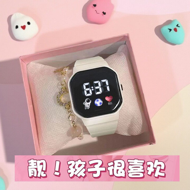 2026 New Model Watch for Female Students, High Aesthetic Value, College Style, Ins Style, Niche Sports, Simple Electronic Watch for Men