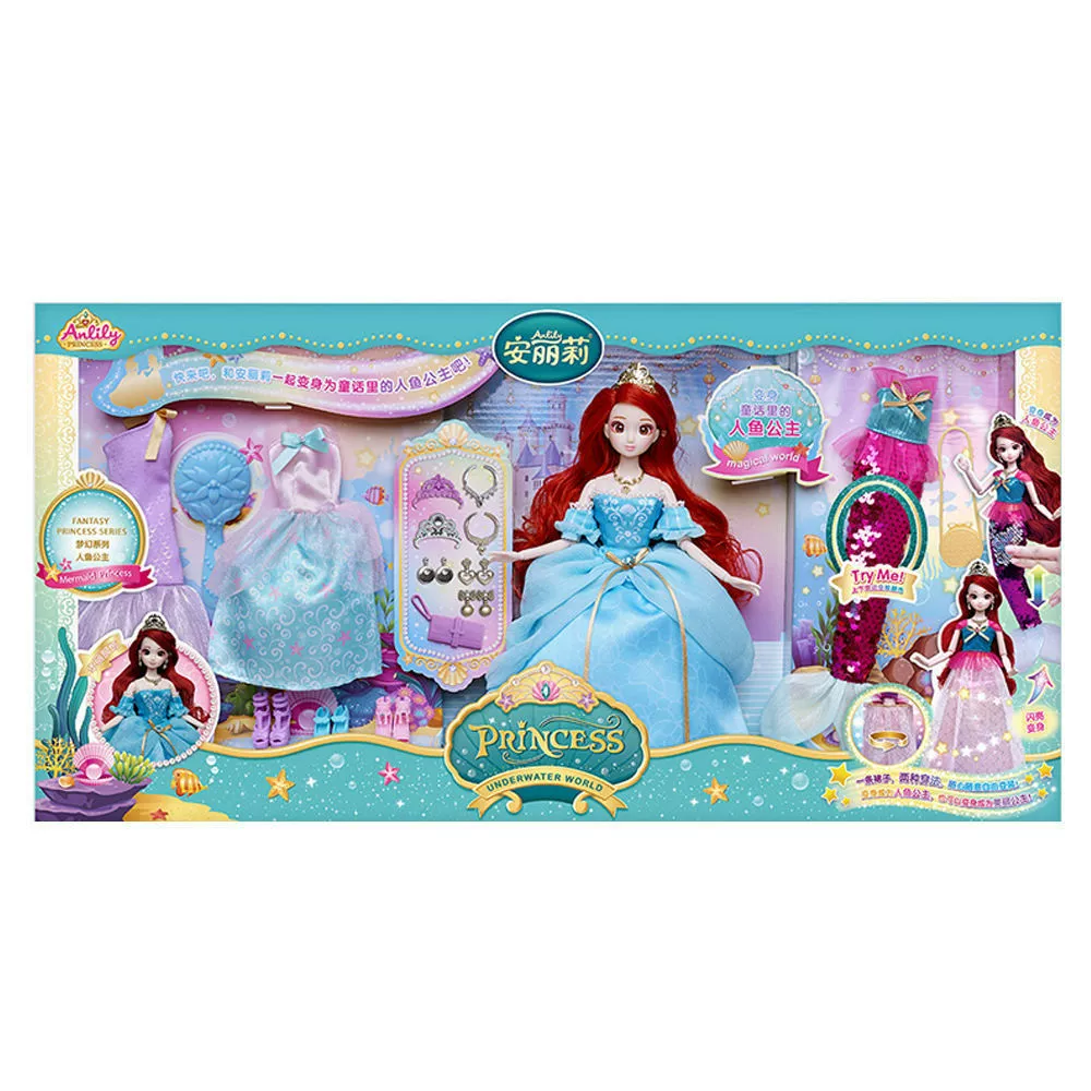 Doll, set, backpack, family villa, toy