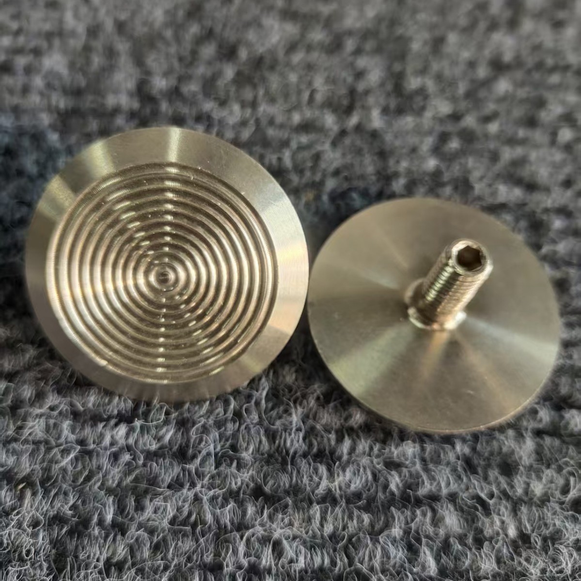 菠萝纹防滑304不锈钢盲道钉盲道钉雕铣钉地铁导盲无障碍盲道