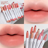 Lipstick, lip pencil, plump lips effect, translucent shading