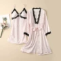 薄款女春长袖夏季家居服