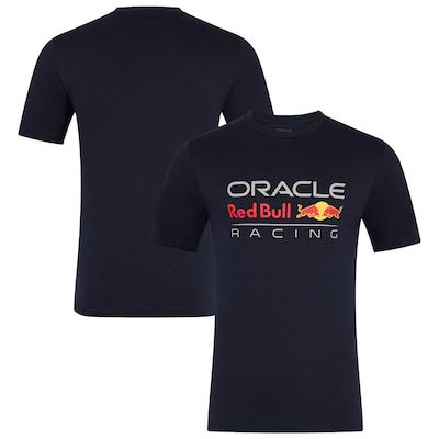 Castore Oracle Red Bull Racing Core T-Shirt Large Front Logo Night Sky