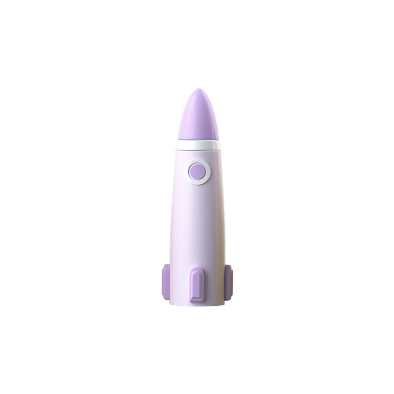 かわいいロケット形状漫画ペンキャップ鉛筆シリコーン文具ゲルペンアクセサリーペンホルダー幼稚園ギフト|undefined
