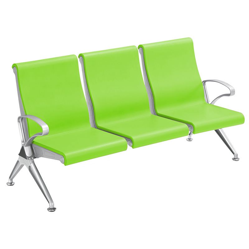 Fábrica personalizada nueva silla de aeropuerto Silla de goteo Silla de fila Silla de infusión PU Silla de aeropuerto de pasajeros Silla de varias personas