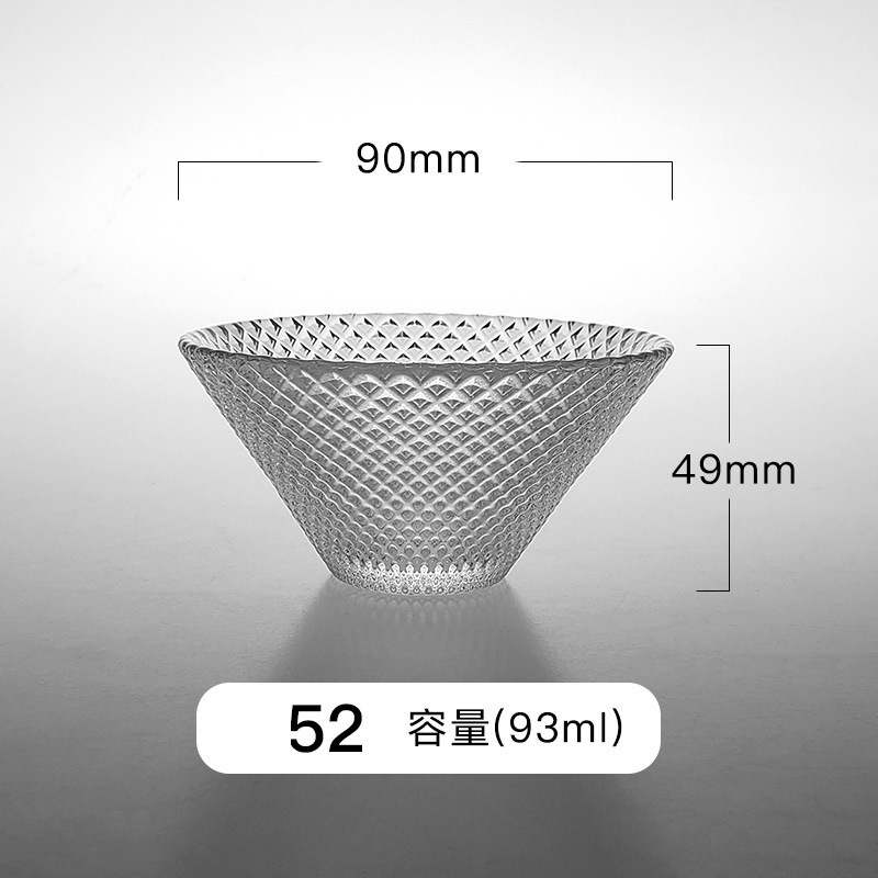 日本式ガラスカップ家庭用透明主人カップ|undefined