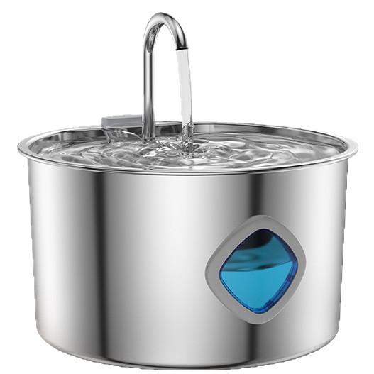 Fábrica de fuente de agua inteligente para mascotas 3.2L de acero inoxidable para gatos alimentadores de agua de circulación automática para perros