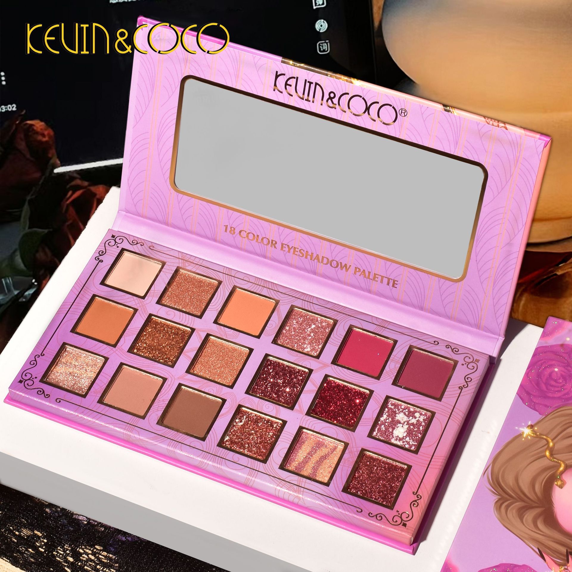 KEVIN&COCO Eyeshadow Palette Image 3