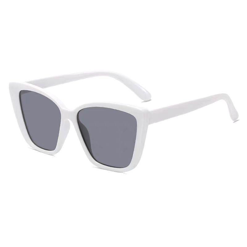 Dam solglasögon cat eye med stor båge eleganta glasögon_voghion.com