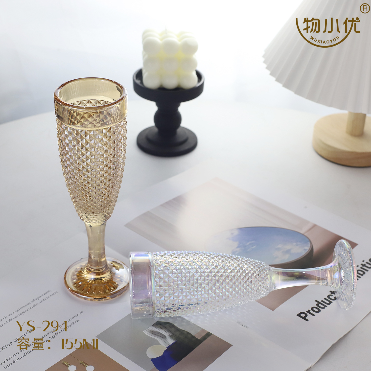 Diamante de cristal multicolor champagne taza de vino blanco taza de vino vino tinto taza de jugo regalo de mano al por mayor