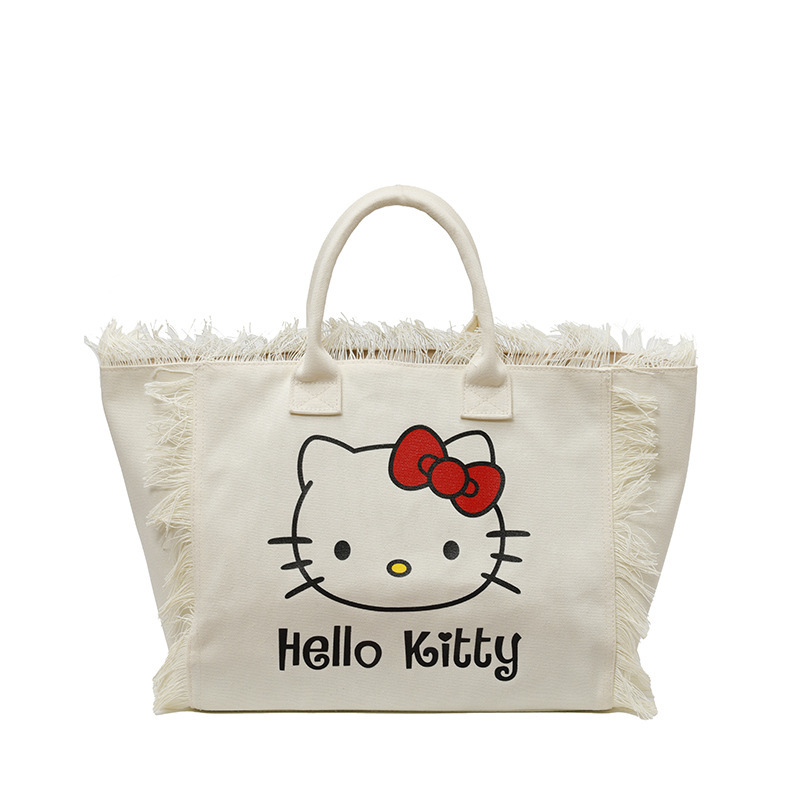 Bolsa de lona portátil con bordas personalizadas logotipo de alto nivel bolso especial bolso de mujer de viaje de gran capacidad bolso de bordas image 6