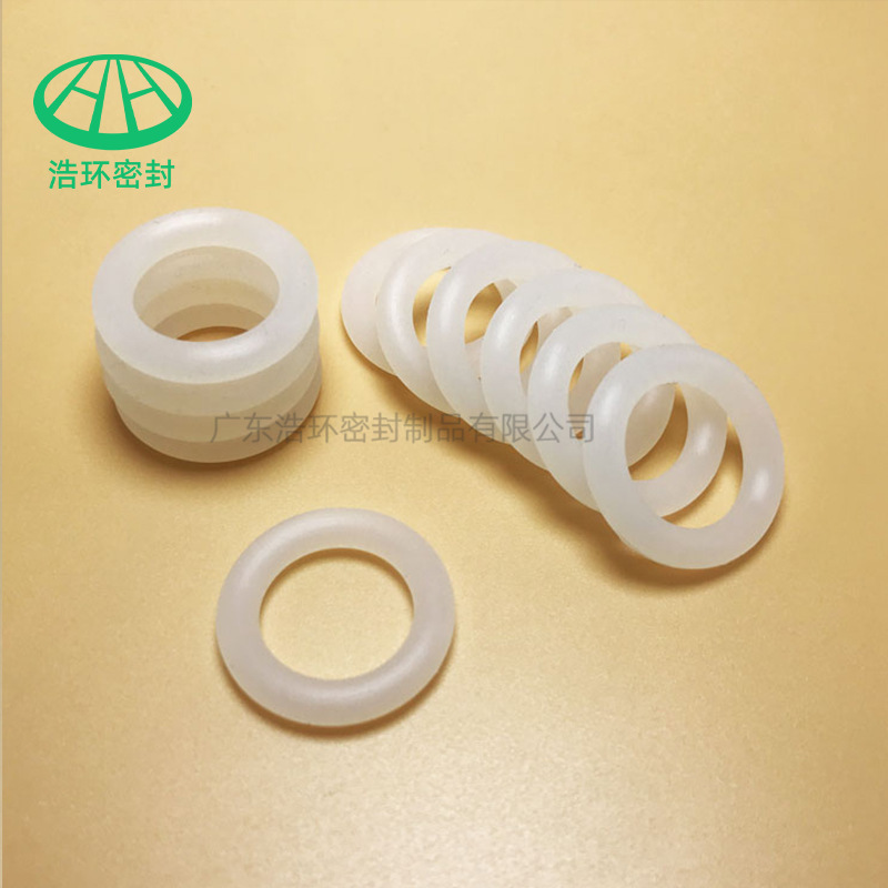 透明白色硅胶o型圈 净水器密封圈 热水瓶食品级硅胶圈 硅胶密封圈