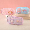 Cartoon capacious pencil case for elementary school students, for secondary school