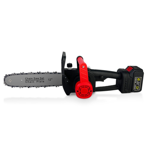 Factory direct sales 12-inch electric chainsaw lithium battery rechargeable orchard garden logging saw handheld electric saw wholesale dropshipping