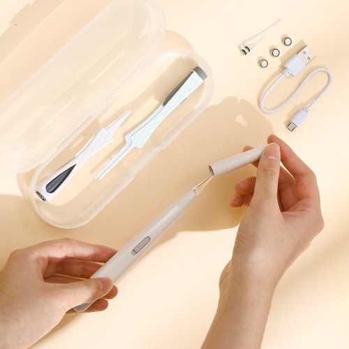 Children's ear-picking artifact, safe light-emitting ear scoop, baby-specific lighted ear scoop, visible ear scoop, ear tweezers, booger clip